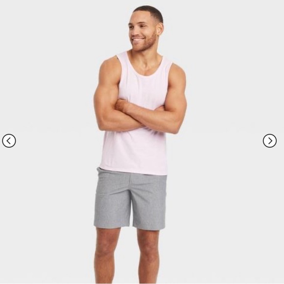 NWT hybrid swim shorts with 4 way stretch gray men’s size 30 or XS - Picture 3 of 8